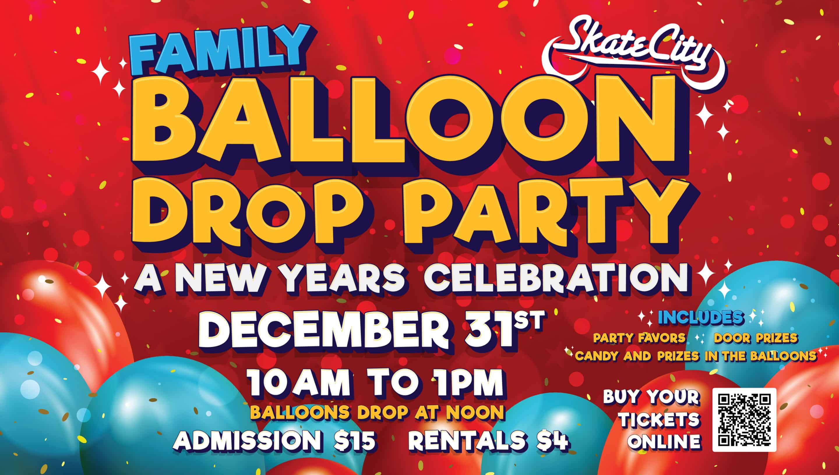 Balloon Drop Party TV Slide ND-01